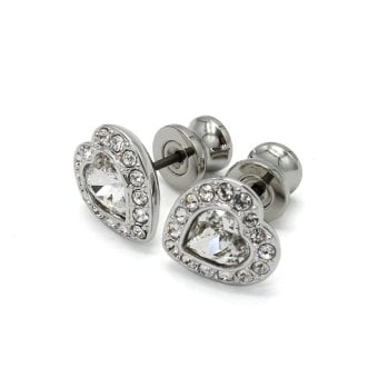 スワロフスキー swarovski ピアス アクセサリー 5720859 Ariana Grande x Swarovski ハート スタッドピアス レディース シルバー 海外正規品