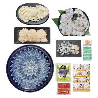ふく料理にぎわいフルコース(4人前) (25T) [お中元][お歳暮] ※送料無料(北海道・沖縄・離島への配送不可)