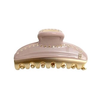 アレクサンドルドゥパリ ALEXANDRE DE PARIS ヘアクリップ ヘアアクセサリー VENDOME ICCM-15571-16S5-BEIGE-3053 ベージュ ゴールド