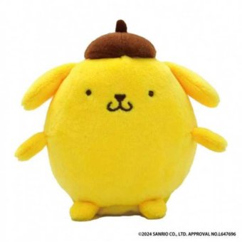 ポムポムプリン ぬいぐるみ おしゃべり マネしておしゃべり ミニぬいぐるみ サンリオ キャラクター グッズ 子供 女の子 男の子 キッズ 誕生日 プレゼント ギフト クリスマス 玩具 サンリオ正規ライセンス品