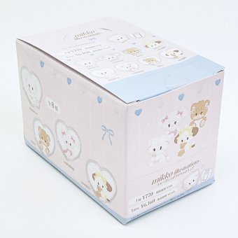 mikko illustrations ミッコ トレーディングアクリルクリップ 全8種 コンプリートBOX 日本製