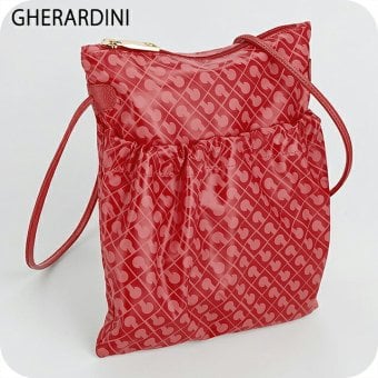 ゲラルディーニ ショルダーバッグ レディース ブランド GHERARDINI Italy GH0231 COR レッド