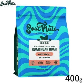 SoulMate ソウルメイト DOG フリーズドライフード ドッグフード レッドミート 400g