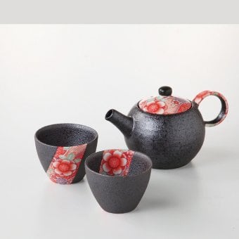 京友禅 ミニポット茶器 磁器 美濃焼 やきものの里から、暮らしを贈ります。　ギフト 食器 セット テーブルウェア