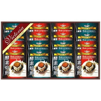 ビクトリアコーヒー 酵素焙煎ドリップコーヒーセット ND-200 ND-200 内祝い お祝 出産内祝い