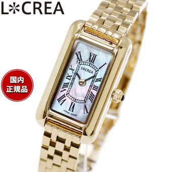 ルクレア LCREA パラレラ ミニ PARALLELA MINI ソーラー 腕時計 レディース LC2501-GP5L