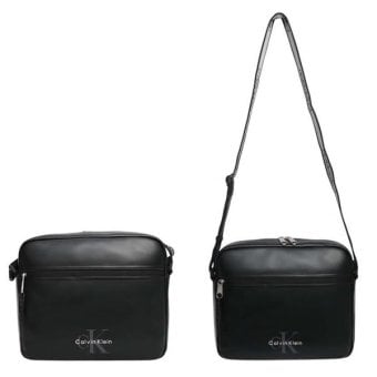 カルバンクライン CALVIN KLEIN ショルダーバッグ BOLD LOGO WEBBING LAPTOP FLIGHT lv04d3442g-ub1 ブラック BLACK