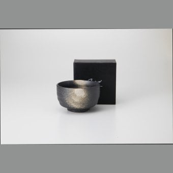 暖彩 黒吹き 抹茶碗 陶器 美濃焼 やきものの里から、暮らしを贈ります。　ギフト 食器 セット テーブルウェア