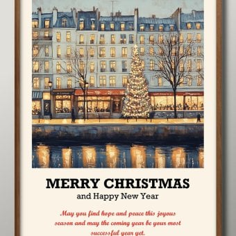 日本製 メリー クリスマス Xmas Christmas サンタクロース ビンテージイラスト A3 サイズ ポスター アート おしゃれ 絵画 インテリア 北欧 イラスト マット紙 艶消し アートパネル 額 フレーム デザイン 壁掛け ギフト 新築祝い ディスプレイ  速達 送料無料