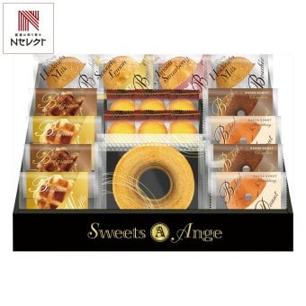 スイーツアンジュ ベルギーワッフルと焼菓子 ギフトセット 計19個入 スイーツ 個包装 焼き菓子 詰め合わせ クッキー ワッフル【北海道・沖縄県・離島 配送不可】
