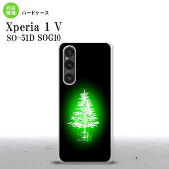 Xperia 1V Xperia 1V スマホケース 背面ケース ハードケース ツリー 緑 2023年 6月発売 nk-xp15-626