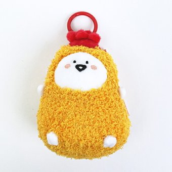 お文具といっしょ エビフライ ぬい具るみミニキーリング