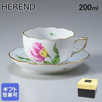 ヘレンド HEREND ティーカップ&ソーサー キティ ピンク 洋食器 200ml 手描き 724000 KY-2 【00724000-KY-2】 内祝い 洋食器 送別会 誕生日 お中元 結婚祝い 結婚式 高級【スペシャルラッピング660円(別売り)】 父の日 母の日 即日発送 成人祝い ホワイトデー