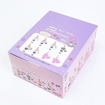 サンリオ トレーディングチャーム付きマスコットストラップ キーホルダー 全8種 コンプリートBOX Sanrio 送料込み