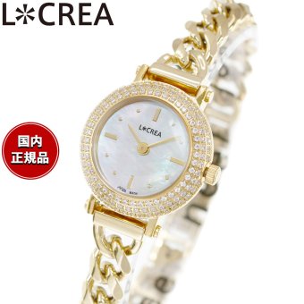 ルクレア LCREA クロンヌ COURONNE ソーラー 腕時計 レディース LC2401-GPCH