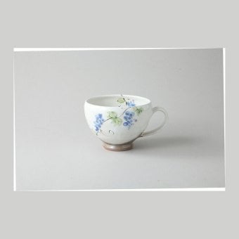つたぶどう ジャンボ手付スープ 陶器、再生土 美濃焼 やきものの里から、暮らしを贈ります。　ギフト 食器 セット テーブルウェア