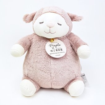 ひつじのメイプル ×ねこ肯定感  サクラ 抱きまくら(L) ぬいぐるみ りぶはあと