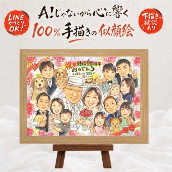 結婚記念日 似顔絵 ギフト 手描き プレゼント 贈り物 名入れ ルビー婚式 結婚記念日 結婚40周年 お祝い 記念日 大人数 ご夫婦 両親 家族 お父さん 夫婦 名入れ 下書き確認 修正無料 実績多数 そっくり サプライズ 似てる 記念 40周年 思い出 感謝 ブライダルギフト オリジナル 大量注文 カラフル 長寿祝い 傘寿祝い メモリアルギフト ハロウィン