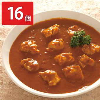 北海道 バターチキンカレー 16袋 カレー レトルト レンチン 温めるだけ 洋惣菜 おかず
