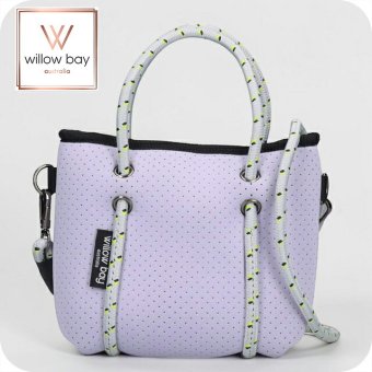 ウィローベイ ショルダーバッグ レディース ブランド WILLOWBAY ブティックタイニー マザーズバッグ  2WAY LAVENDER MIST