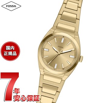 フォッシル FOSSIL 腕時計 レディース EVERETT アナログ ゴールドトーン ステンレススチールウォッチ ES5492【2026 新作】