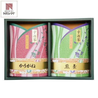 京都 仲井芳東園 宇治銘茶 詰め合わせ ギフトセット 2種 計2個入 煎茶ほか 宇治茶 セット 日本茶 煎茶 京都産 茶葉【北海道・沖縄県・離島 配送不可】