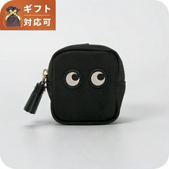 アニヤハインドマーチ ANYA HINDMARCH Eyes アイズ イヤホンポーチ イヤホンケース 193610 ユニセックス Black