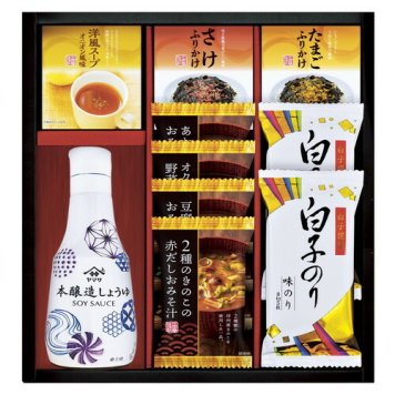 【送料無料・包装無料・のし無料】ヤマサ鮮度しょうゆ&フリーズドライ バラエティセット CR-30(A4) ギフト 敬老の日 入学祝い 卒業祝い 就職祝い 結婚祝い 誕生日 出産祝い 引越祝い 香典返し 新盆 初盆 御礼 お中元 内祝い 快気祝い ご挨拶 志 法事