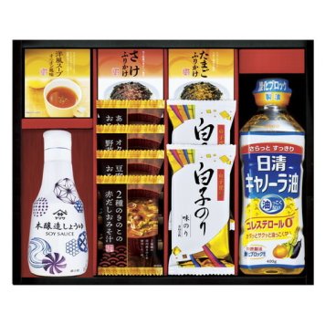 【送料無料・包装無料・のし無料】ヤマサ鮮度しょうゆ&フリーズドライ バラエティセット CR-40(B4) ギフト 敬老の日 入学祝い 卒業祝い 就職祝い 結婚祝い 誕生日 出産祝い 引越祝い 香典返し 新盆 初盆 御礼 お中元 内祝い 快気祝い ご挨拶 志 法事