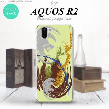 AQUOS R2 アクオス アール2 SH-03K SHV42 専用 スマホケース カバー ハードケース アート 和 nk-r2-1265[スマホ,スマホケース,スマホカバー,ケース,カバー,ジャケット]