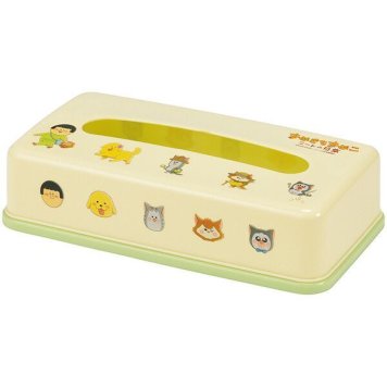 まめきちまめこ ティッシュストッカー1段 スケーター ※送料無料(北海道・沖縄は除く)