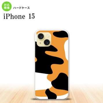 iPhone15 iPhone15 スマホケース 背面ケース ハードケース 猫 三毛猫 2023年 9月発売 nk-i15-425