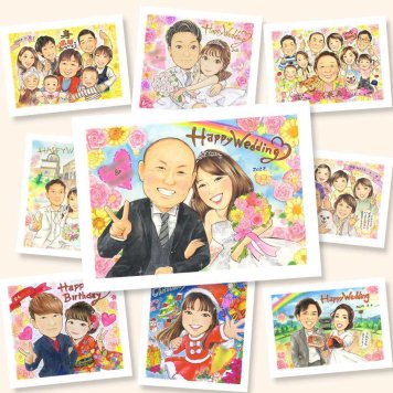 結婚式の記念に、似顔絵のプレゼントはいかがですか。下書き確認あり。修正無料で納得の表情になるまで調整します。 プレゼント 結婚祝い 似顔絵 贈り物 手描き ギフト 名入れ 結婚式 ブライダル 婚礼 記念 ウェディング カップル 新婦 新郎 両親 名入れ 修正無料 下書き確認 宝物 サプライズ かわいい 実績多数 ウェディング 結婚式 一生もの 思い出 記念日 色紙 白寿祝い 応援 オーダーメイド