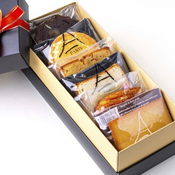 焼菓子ギフト 『セーヌ』6個入｜フィナンシェ マドレーヌ パウンドケーキ クッキー 詰め合わせ｜個包装 ギフト 誕生日 内祝い お礼 手土産｜熨斗 ラッピング メッセージカード対応｜パリ・ドートンヌ
