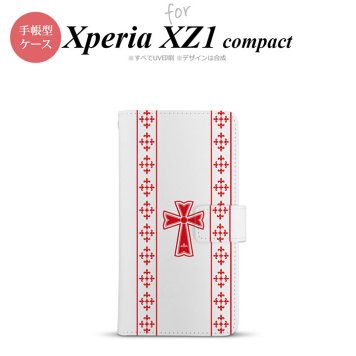 【手帳型 スマホ カバー ケース】【SO02K】【エクスペリア XZ1】手帳型 ケース SO-02K スマホ カバー Xperia XZ1 Compact エクスペリア ゴシック 赤 nk-004s-so02k-dr1007【メール便送料無料】