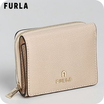 フルラ 三つ折り財布 三折財布 コンパクト レディース ブランド FURLA China WP00593-ARE000 B4L00 ライトベージュ/クリーム
