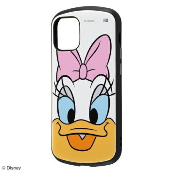 iPhone 12 mini 『ディズニーキャラクター』/耐衝撃ケース MiA/『デイジーダック/フェイスアップ』 ※送料無料(ポスト投函)