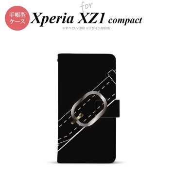 【手帳型 スマホ カバー ケース】【SO02K】【エクスペリア XZ1】手帳型 ケース SO-02K スマホ カバー Xperia XZ1 Compact エクスペリア ベルト 黒 nk-004s-so02k-dr326【メール便送料無料】