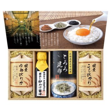 【送料無料・包装無料・のし無料】美食ファクトリー 蔵出し卵がけ醤油と美味しい米ギフト  KKX-35X(A4)ギフト 敬老の日 入学祝い 卒業祝い 就職祝い 結婚祝い 誕生日 出産祝い 引越祝い 香典返し 新盆 初盆 御礼 お中元 内祝い 快気祝い ご挨拶 志 法事