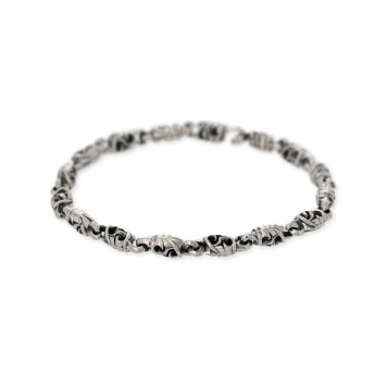 M's collection シルバー ブレスレット 彼氏 メンズ 誕生日プレゼント 記念日 ギフトラッピング エムズコレクション  送料無料