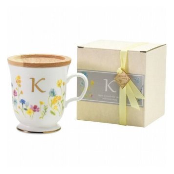 パルテール イニシャルマグ K 112103 洋陶器 洋陶コーヒー マグカップ単品(代引不可)【送料無料】