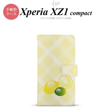 【手帳型 スマホ カバー ケース】【SO02K】【エクスペリア XZ1】手帳型 ケース SO-02K スマホ カバー Xperia XZ1 Compact エクスペリア レモン nk-004s-so02k-dr659【メール便送料無料】
