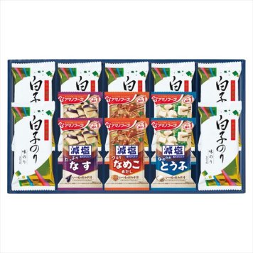   味之庵 アマノフーズ&白子のり  6393-40  内祝 内祝い お祝 御祝 記念品 出産内祝い プレゼント 快気祝い 粗供養 引出物