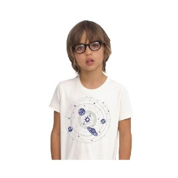 半額セール3900円→1950円【キッズ】半袖Tシャツ「オーガニックコットン！SOLAR SYSTEM」(親子おそろい服)