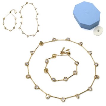 SWAROVSKI スワロフスキー ネックレス ブレスレット 5705481 Imber アクセサリー ゴールド