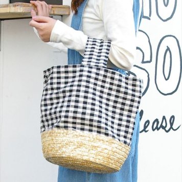 Rootote ルートート トートバッグ サイドポケット ROUND ラウンド レディース カゴ 巾着 丸底 かわいい おしゃれ