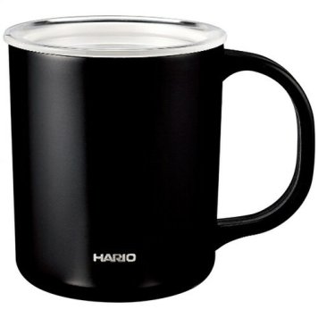 【送料無料・包装無料・のし無料】ハリオ セラミックコーティング真空二重保温マグ350ml(ブラック) CMG-350-B(A5)ギフト 春 入学祝い 卒業祝い 就職祝い 結婚祝い 誕生日 出産祝い 引越祝い 香典返し 新盆 初盆 御礼 お中元 内祝い 快気祝い ご挨拶 志 法事