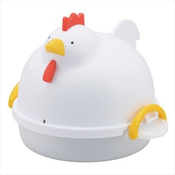  レンジでらくチン!ゆでたまごにわとり白 RE-1506  内祝 内祝い お祝 御祝 記念品 出産内祝い プレゼント 快気祝い 粗供養 引出物