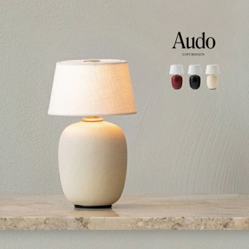 Audo トルソー テーブルランプ ポータブル[卓上 ランプ おしゃれ 北欧 インテリア モダン 照明 ライト 卓上ランプ 卓上照明 ナイトライト ベッドサイド 寝室 リビング ベッドサイドライト コードレス USB充電 充電式]         3-4W