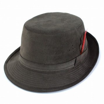 ボルサリーノ ハット 帽子 メンズ アルペンハット スエード調人工皮革 収納可 borsalino ブラウン 大きいサイズ 秋冬用 秋冬商品 ぼうし 秋物 冬物 通販 楽天 父の日